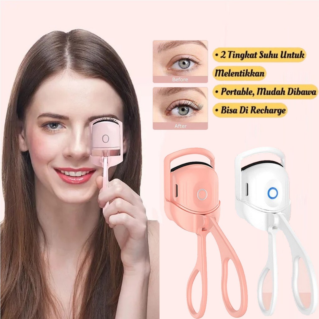 Promo Ralali Alat Penjepit Bulu Mata Elektrik Eyelash Pelentik Bulu Mata Usb - Eyelash Curler