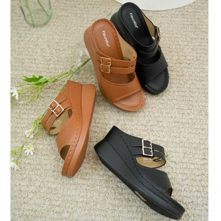 Fleurette| Sepatu Sendal Wanita |GAIA