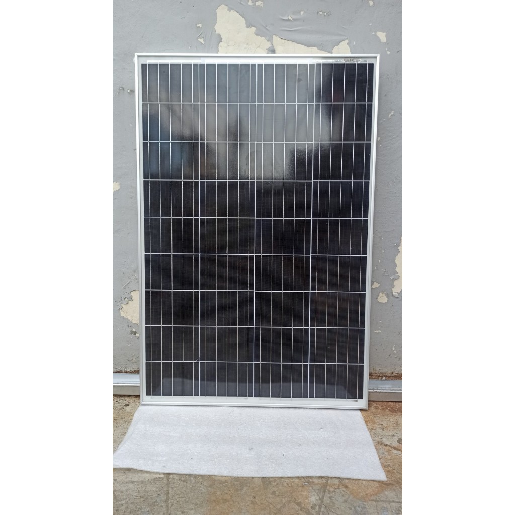 Panel Surya 120 WP mono free packing kayu MINIMAL PEMBELIAN 2 PANEL