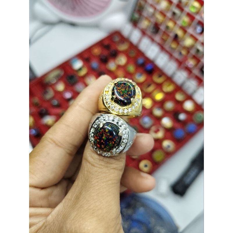 COD CINCIN PRIA MEWAH BLACK OPAL AUSTRALIA