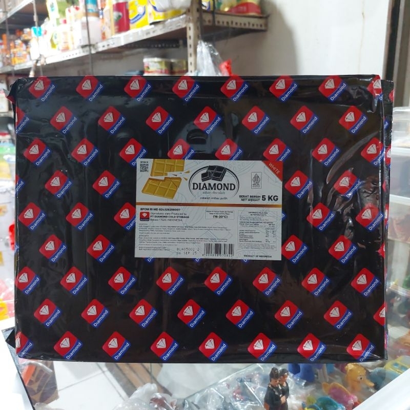 

diamond white compound 5 kg / coklat putih 5 kg