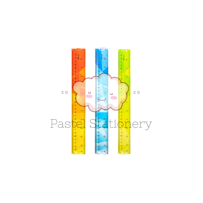 

Penggaris Plastik Lentur 30cm Deli EH651 - Twistable Ruler 30 cm