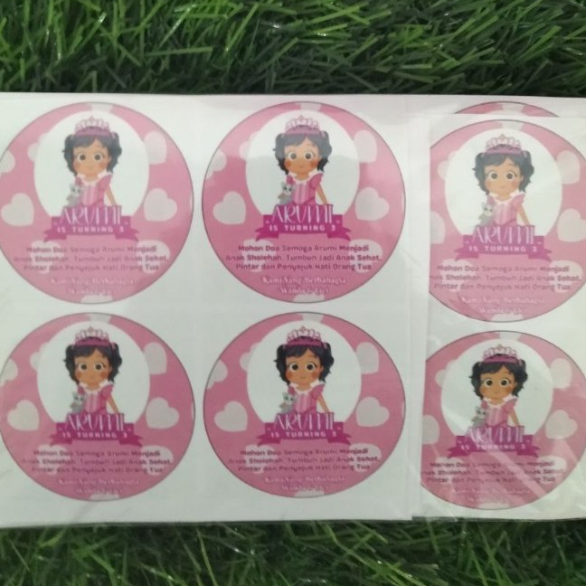 

Cetak Stiker Vynil Label Uk. 15x15