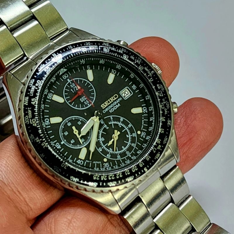 JAM TANGAN SEIKO PILOT FLIGHTMASTER 1 ORIGINAL