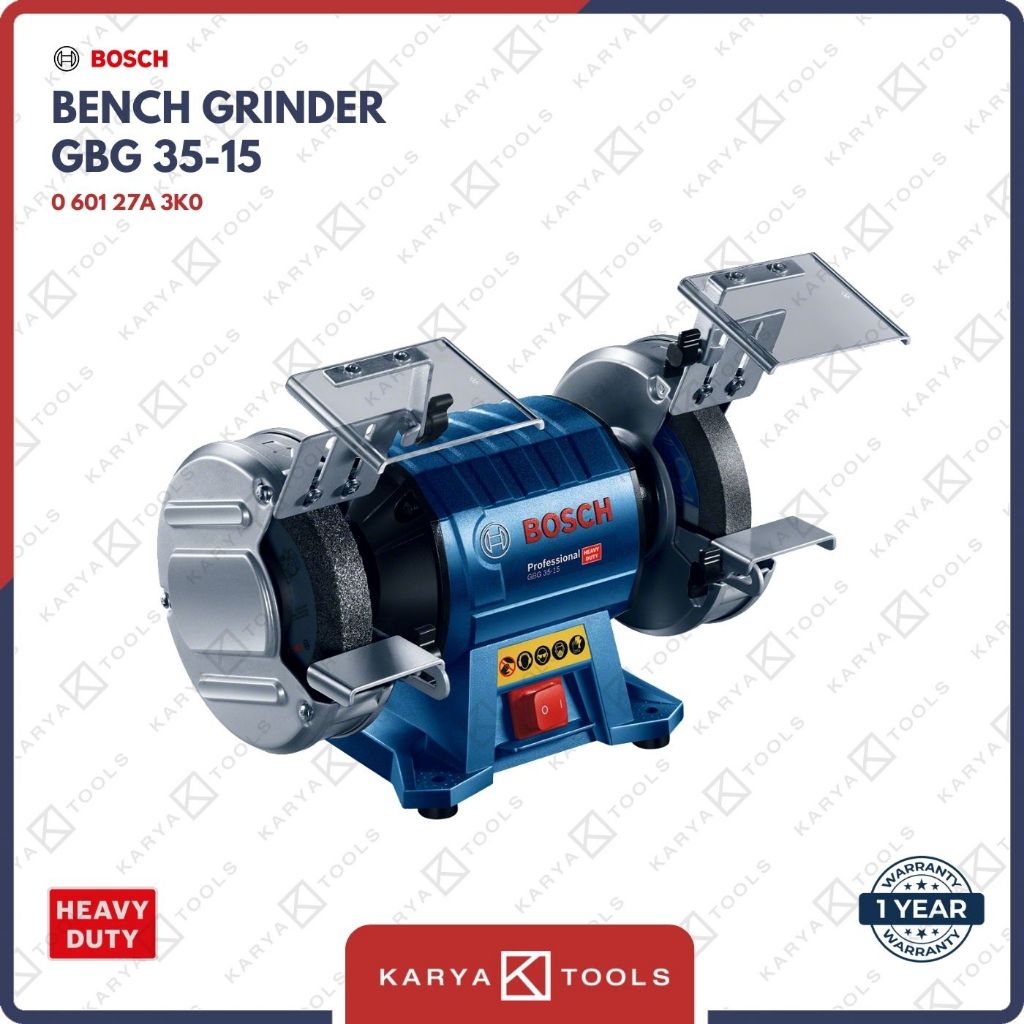 Bosch GBG 35-15 Gerinda Duduk / Bench Grinder 150mm