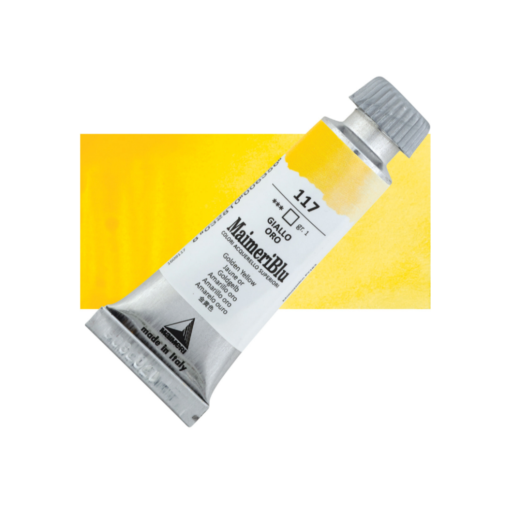

Cat Air Lukis Maimeri Blu Watercolour 12ml MaimeriBlu Golden Yellow 117 M1609117 - PC