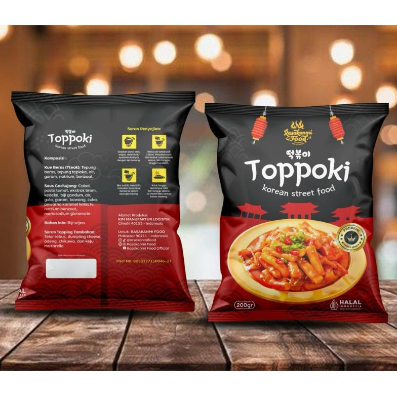 

Toppoki Korean Series Rasakanmi Food