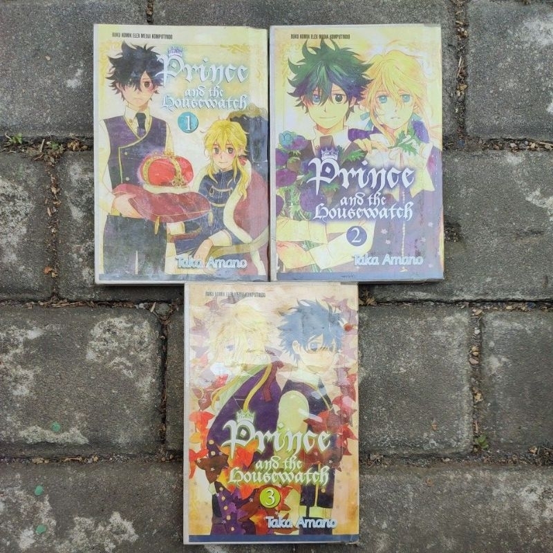 komik second PRINCE AND THE 1-3