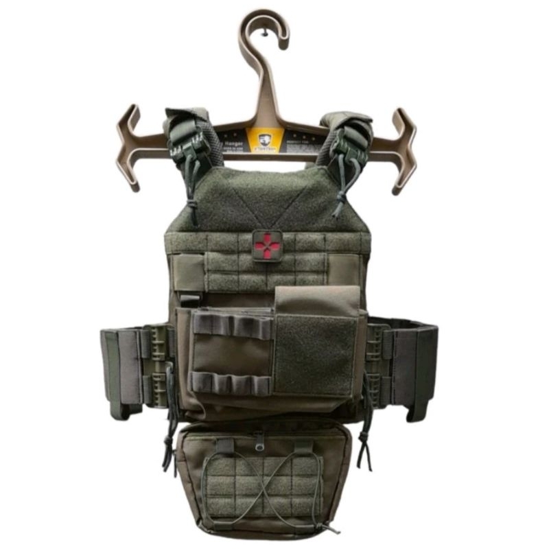 Body vest black warior Hijau Gen 2 /Body Vest Tactical Hijau
