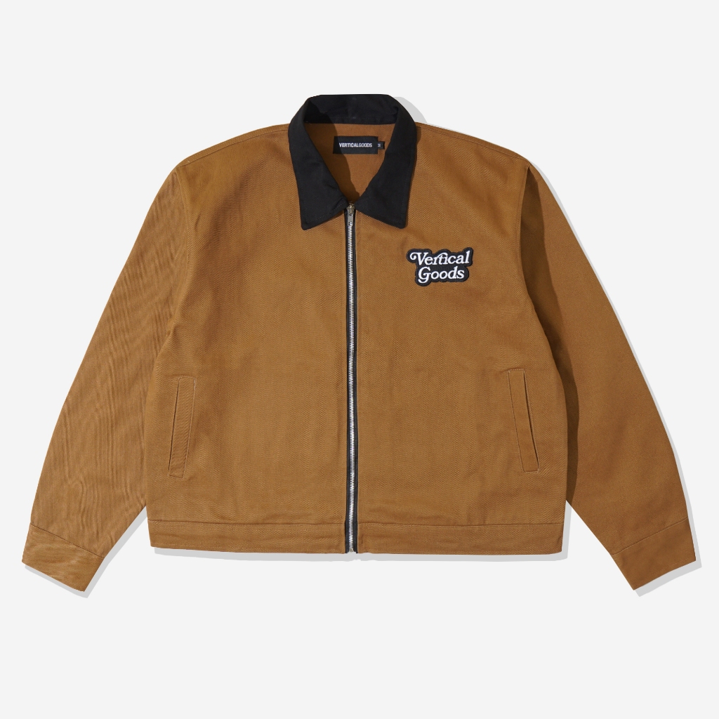 Verticalgoods | WORK JACKET BOXY Brown Coklat | DETROIT