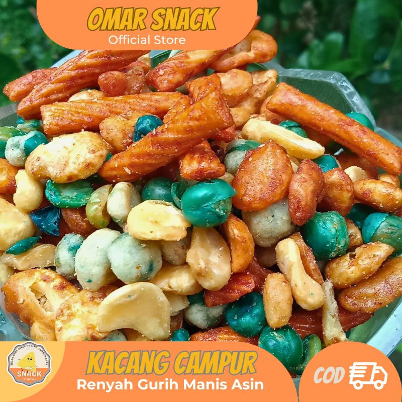 

Kacang Campur Mix Nuts 1kg JAIPONG