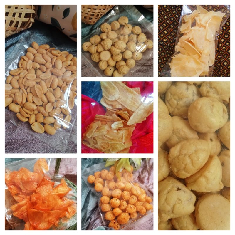 

Serba 10 ribuan Cemilan Snack Kue Kering Keripik Kerupuk Kacang Gorengan