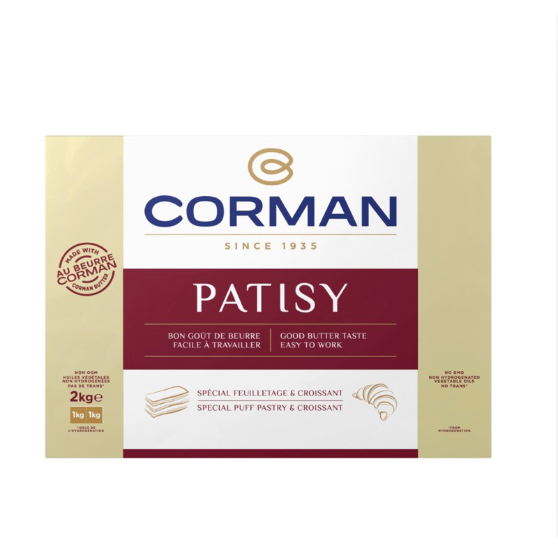 

Corman Patisy Buttersheet 2kg