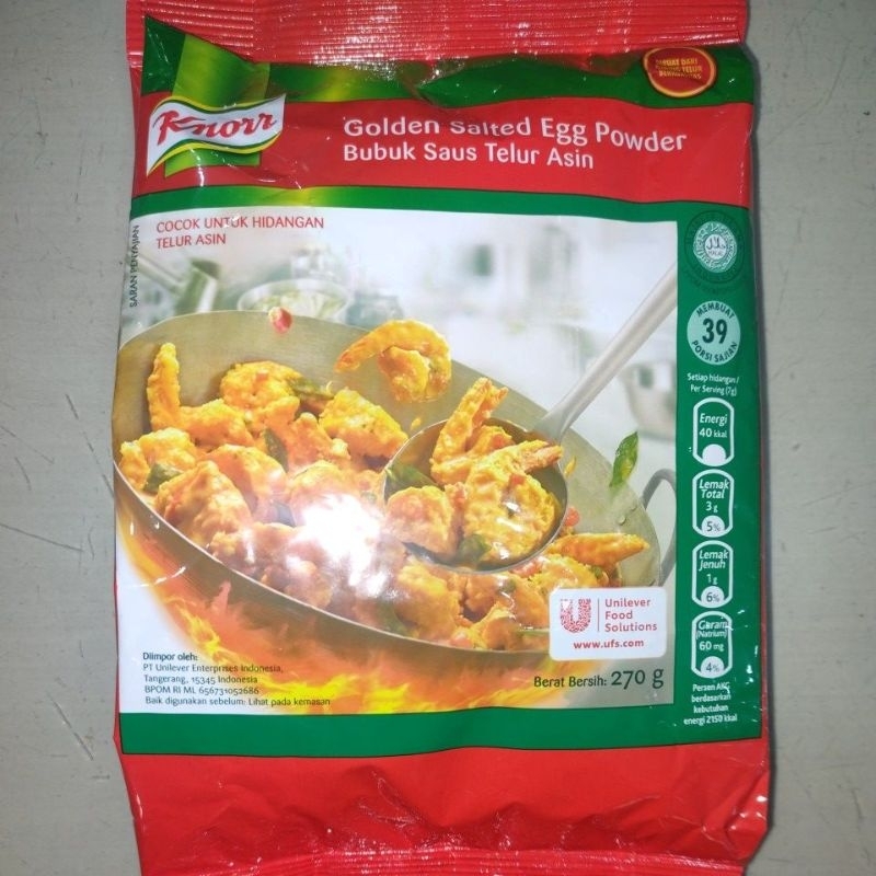 

KNORR GOLDEN SALTED EGG 270GR