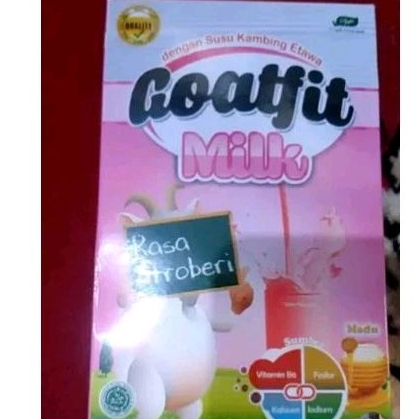 

goatfit milk strawberry