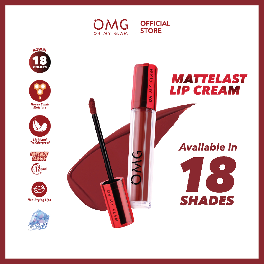 OMG OH MY GLAM Mattelast Lip Cream