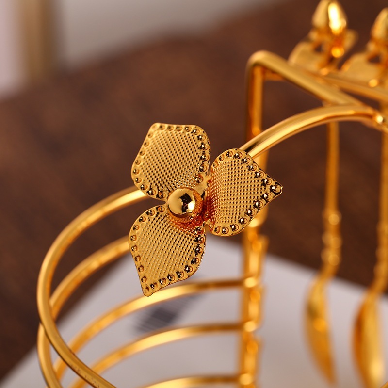 Terbaru Piring Makan Piring Dessert Piring Kue Piring Gold Mewah Piring Set Manisan