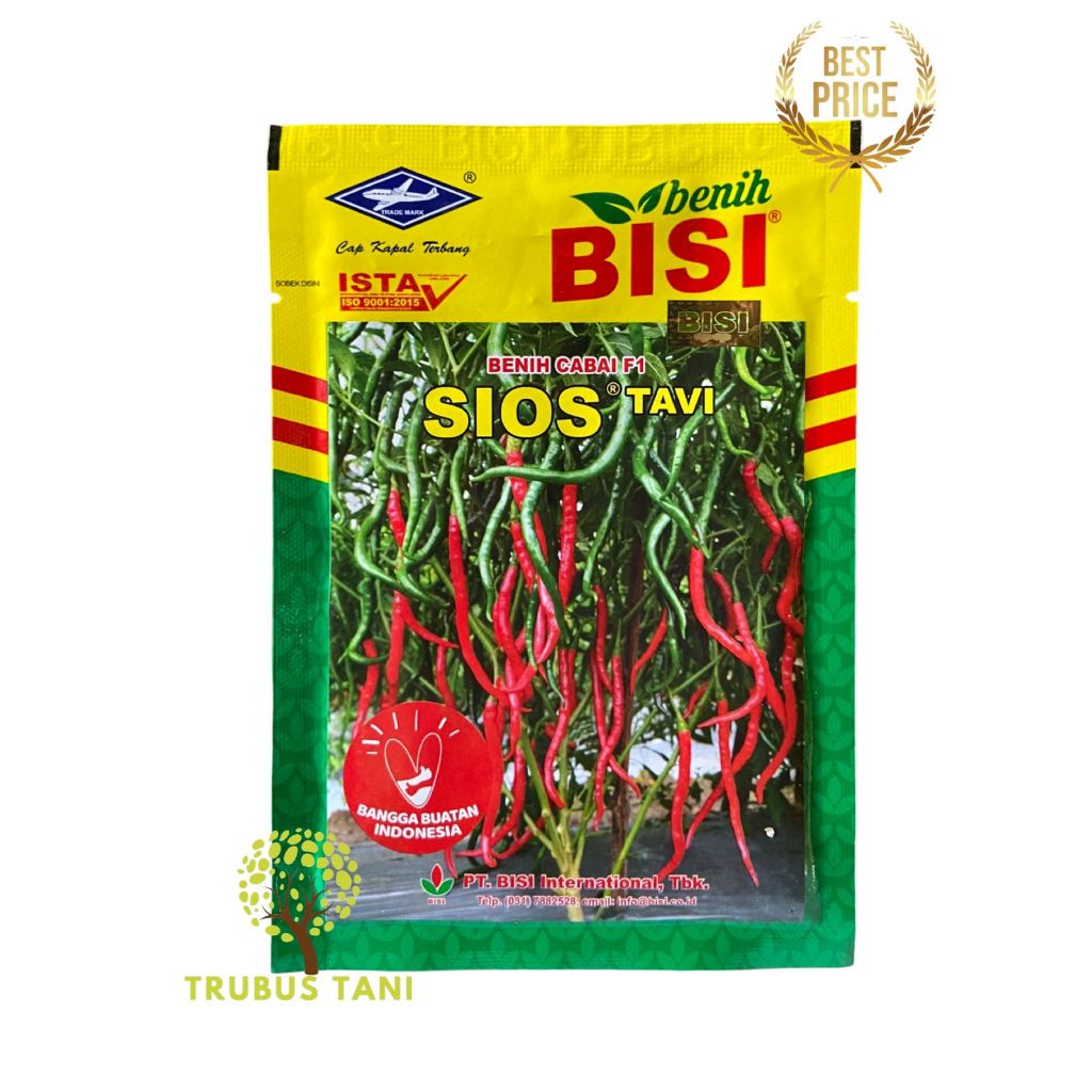 Benih Cabe Keriting - SIOS TAVI F1 - 10 gr