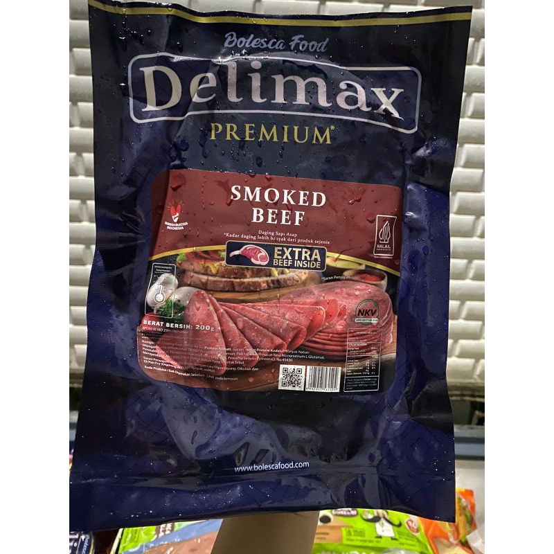 

Smoked Beef Delimax 200gr isi 10bj