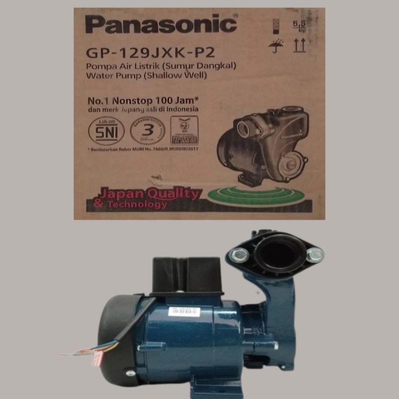 Pompa Air Panasonic GP-129JXK-P2 non otomatis