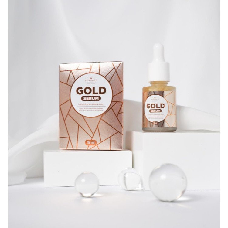 SERUM GOLD BENINGS SKINCARE | GOLD SERUM BENING SKINCARE | BENINGS INDONESIA