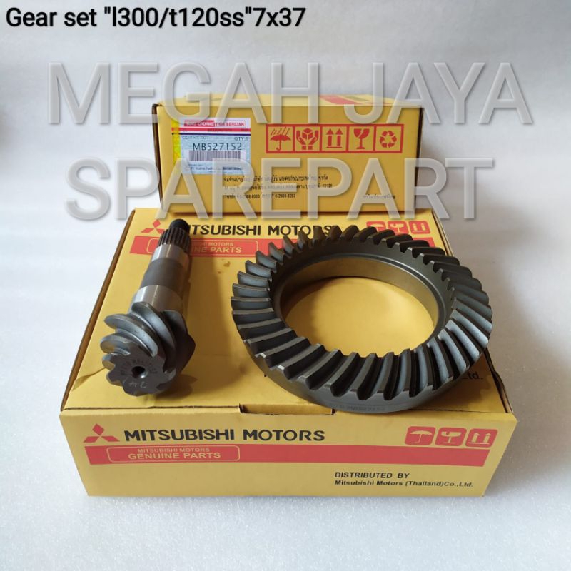 Gear set gigi gardan L300 bensin / T120ss 7x37