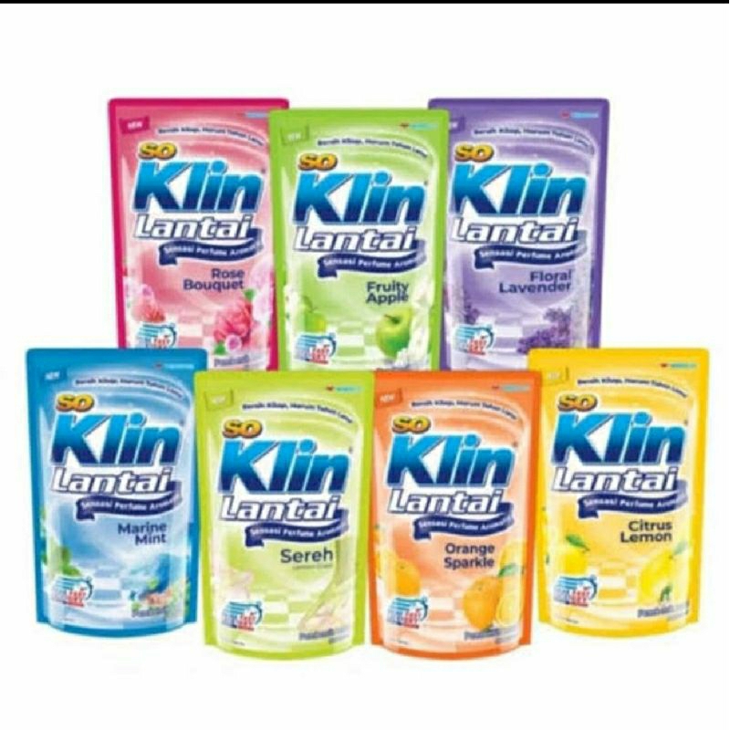 SOKLIN LANTAI 770ML / SOKLIN LANTAI REFILL / PEMBERSIH LANTAI REFILL