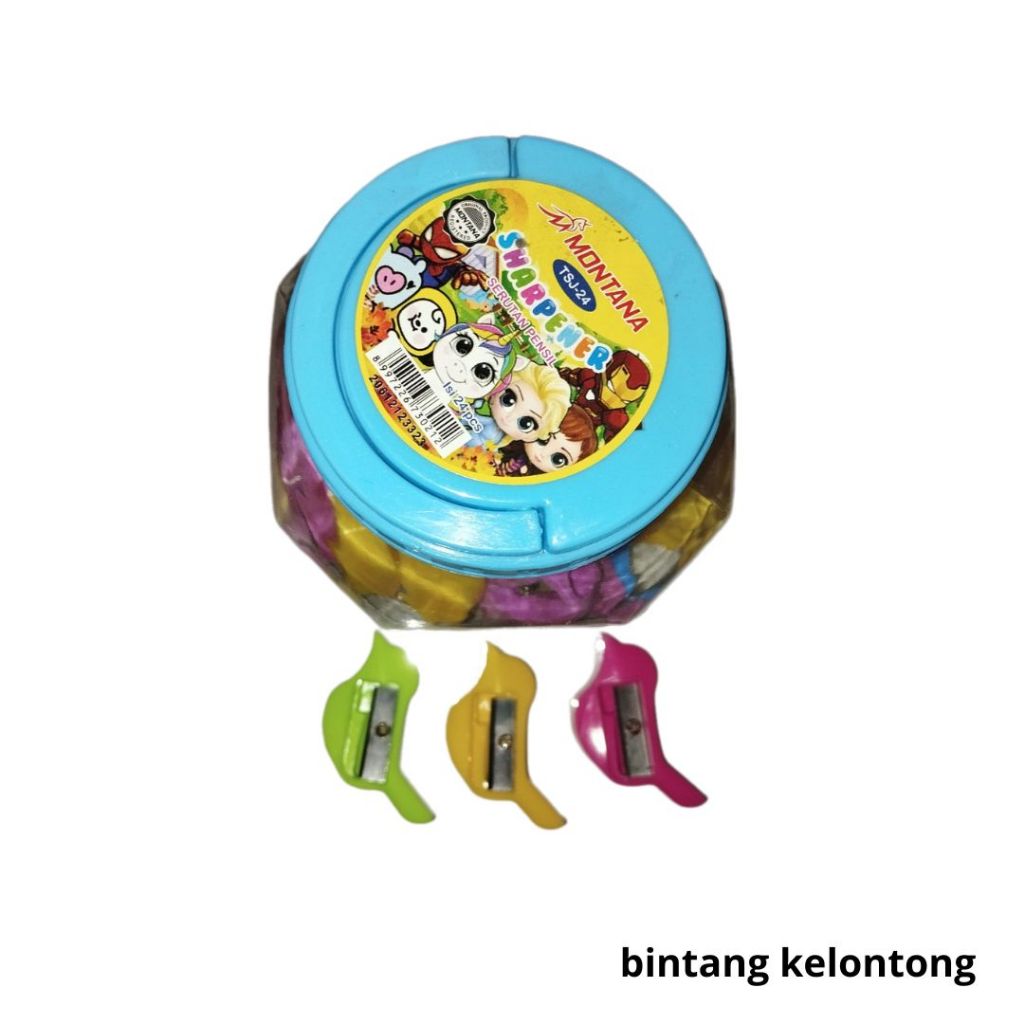 

GROSIR Serutan Pensil / Rautan Pensil / Serutan Toples Isi 24 PCS Termurah