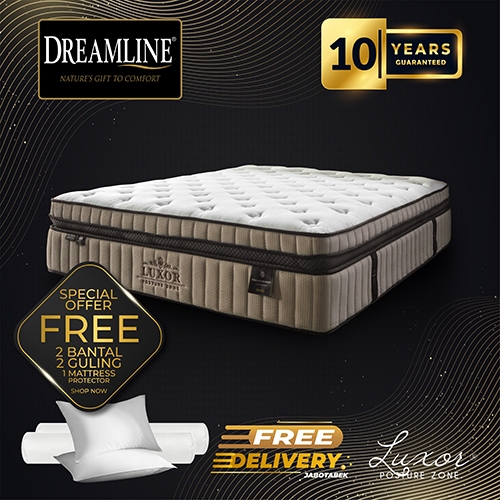 Dreamline - Kasur Spring Pocket Latex Luxor