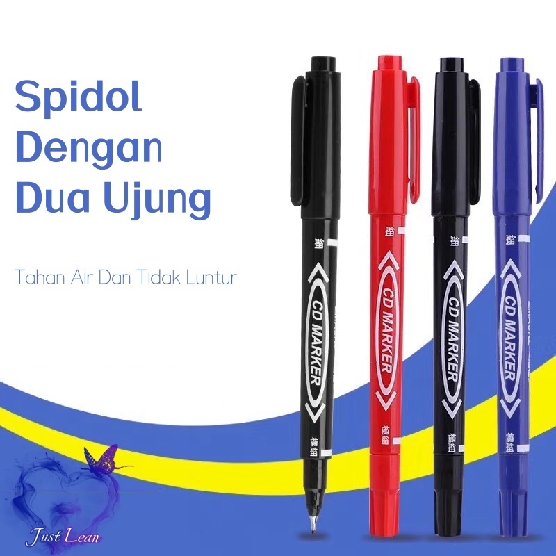 

Pensil Spidol Hitam Biru Merah Tahan Air Dengan Ujung Sangat Halus Yang Tidak Bisa Dihapus