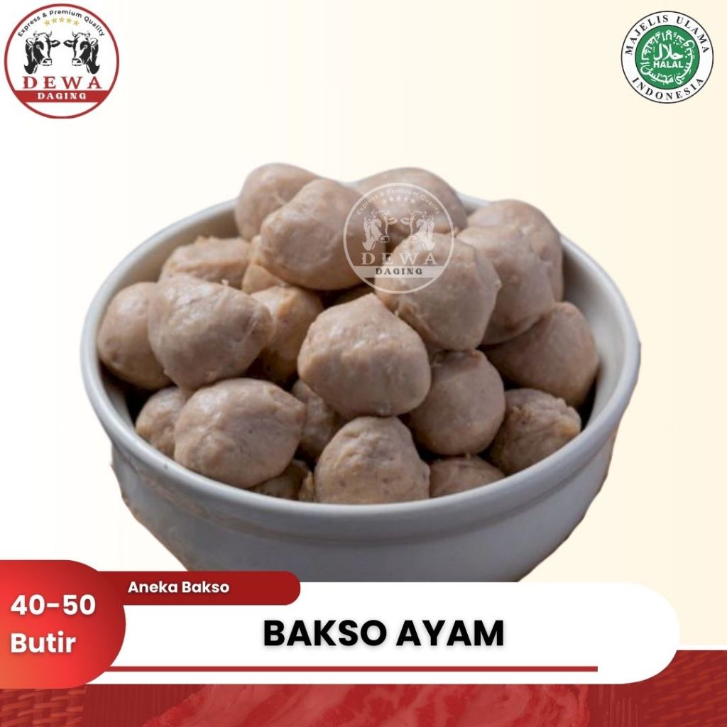 

Bakso Ayam | Chicken Meatball | Daging Ayam