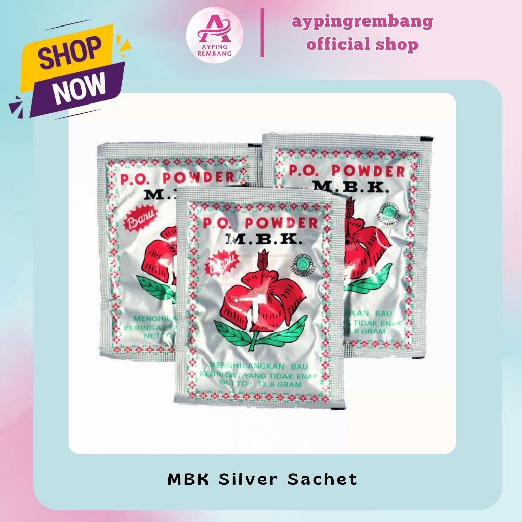 MBK Silver Sachet ( Bedak MBK)