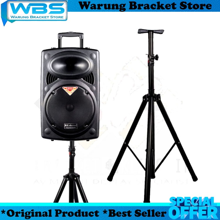 Tripod speaker stand 1 unit tripod stand speaker floor