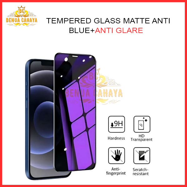 TEMPERED GLASS AG SAMSUNG A80 A90 A71 A81 A73 M51 M52 M62 M53 M54 S10 LITE NOTE 10 LITE ANTI GLARE