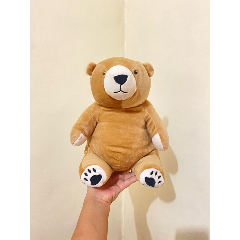 Boneka Karakter Beruang Cokelat Lucu Miniso Original size 30cm / Boneka Bear Miniso / Boneka Miniso 