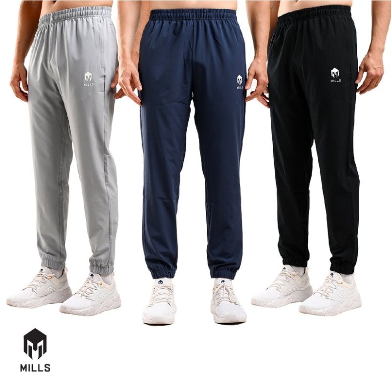 MILLS Celana Panjang Training Running Pria TYSON Long Pants 1.0 41001