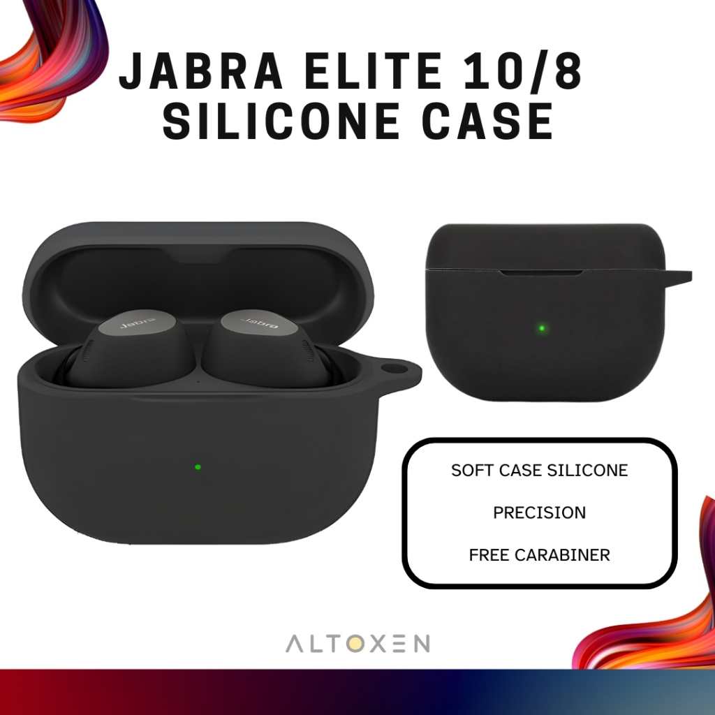 ilicone Case for Jabra Elite 8 Active, Jabra Elite 8 Active Gen 2, Jabra Elite 10, Jabra Elite 10 Ge