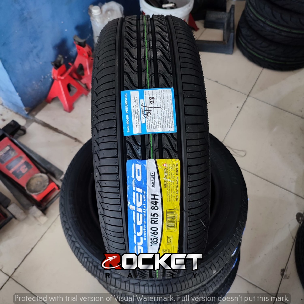 Ban Mobil Murah Ring 15 185/60 Tubeless ACCELERA ECO PLUSH 185 60 R15 Gratis Pasang Bukan Ban Dunlop