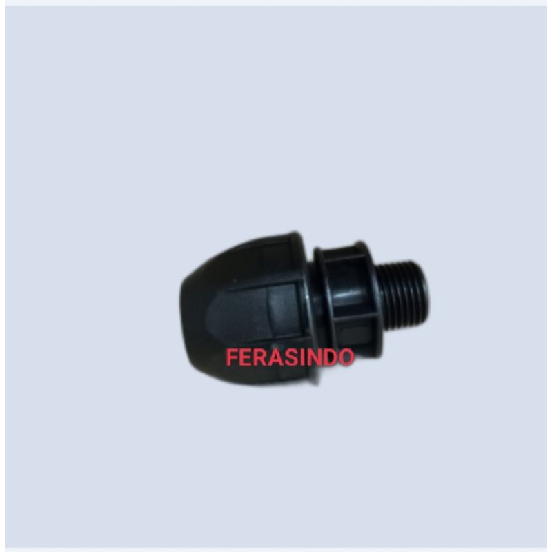 Fitting HDPE - Male adaptor 20mm x 1/2"