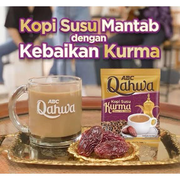 

ABC Kopi Susu Kurma - ABC Qahwa - Rasa Nikmat Nyaman Diminum - Meningkatkan Imun - Kebaikan Kurma