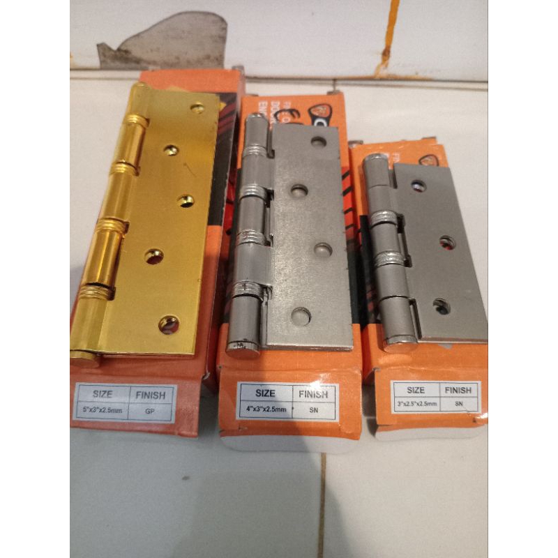 engsel tepal stenlis 3"4"5" cml engsel pintu dan jendela anti karat