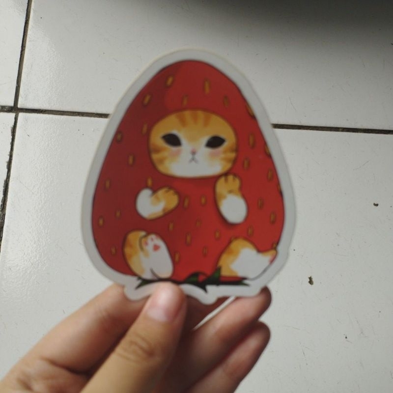 

sticker kucing custom