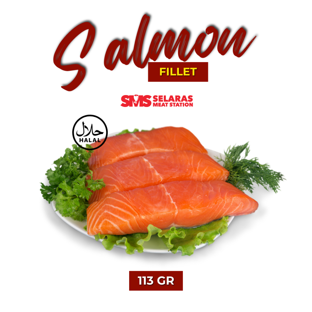 

Salmon Fillet 200-350 gr Frozen Tangerang