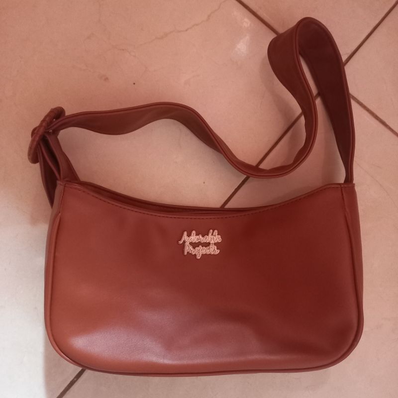 PRELOVED Adorable Project - Verdant Sling Bag Tan