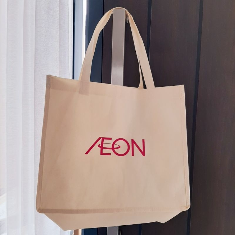 tote bag aeon store shopping bag aeon supermarket reusable bag aeon