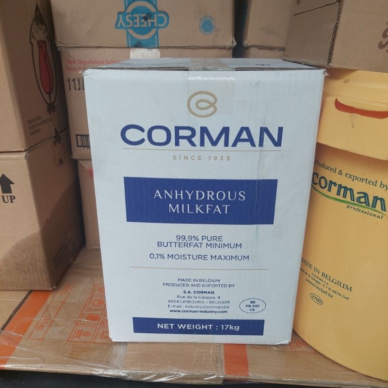

Butter Corman p3 amf 250 gr Timbangan