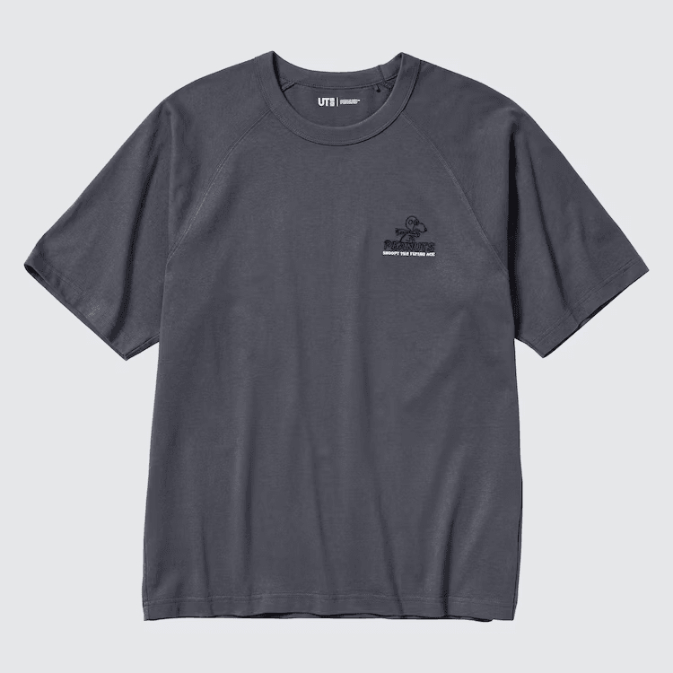 T-Shirt Peanuts Snoopy Grey