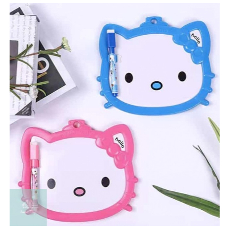 

【COD】Papan Tulis Anak Karakter Hellokitty Sudah Termasuk Spidol & Penghapus