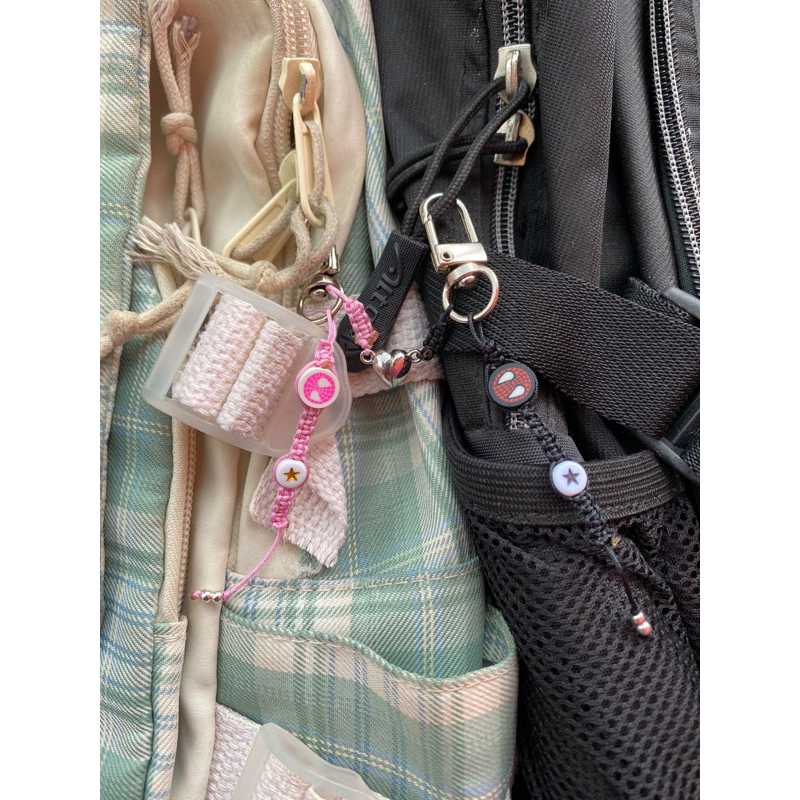 Keychain Couple Magnet Spiderman Miles Gwen Keychain Couple Gantungan Kunci Couple Spiderman Gwen Co