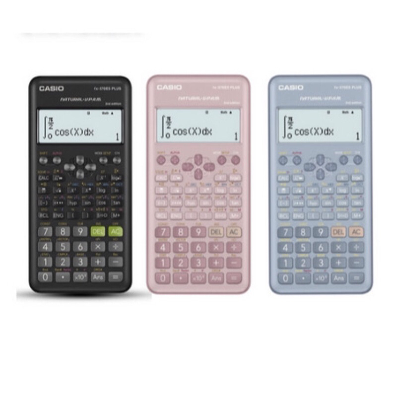 

CASIO FX-570ES Plus HITAM- Kalkulator Sekolah/Kuliah - Scientific/Saintifik - 417 fungsi